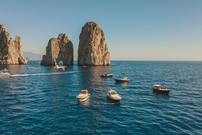 From Sorrento or Positano: Capri Island Private Boat VIP Tour - Entering the Day: Sorrento Coast to Capri, in One Private Line