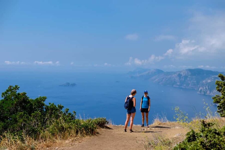 From Sorrento: Path of the Gods Guided Hike with Transfer - Shepherds hut stop: food, wine, live music, and the cash tip detail