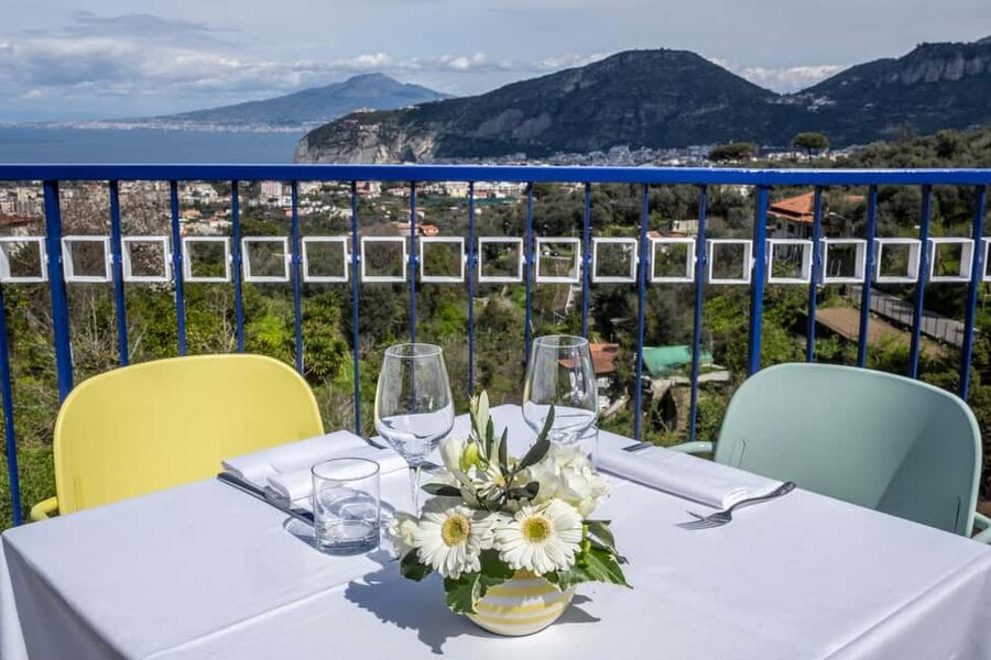 From Sorrento: Pizza-Making Class w/ View of Mount Vesuvius - What You Learn: Neapolitan Dough and Stretching You Can Repeat