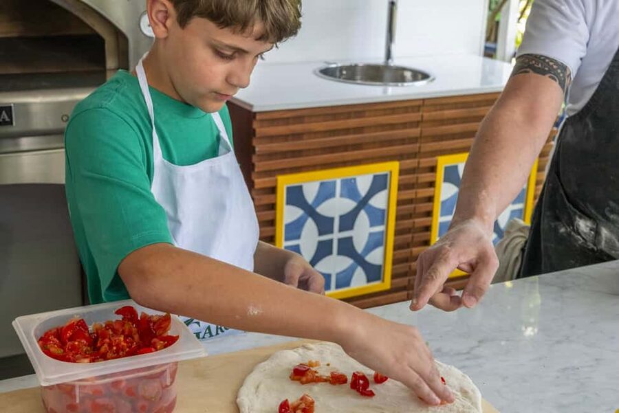 From Sorrento: Pizza-Making Class w/ View of Mount Vesuvius - Small Group Size and English Support That Keeps It Personal