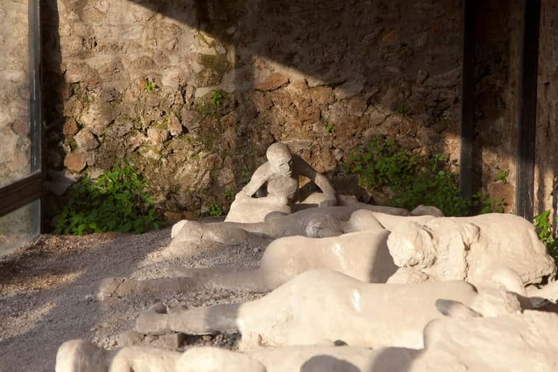 From Sorrento: Pompeii Guided Tour with Skip the Line - Hotel pickup, air-conditioned ride, and a small-group pace
