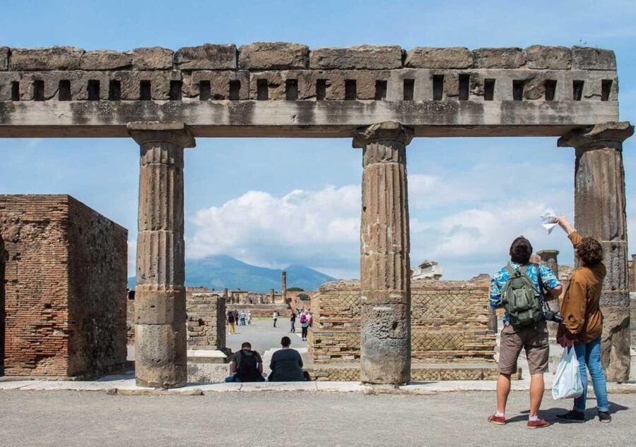 From Sorrento: Pompeii with an Archaeological Guide & Ticket - The 50-seat coach transfer: smoother than DIY, but plan to sit