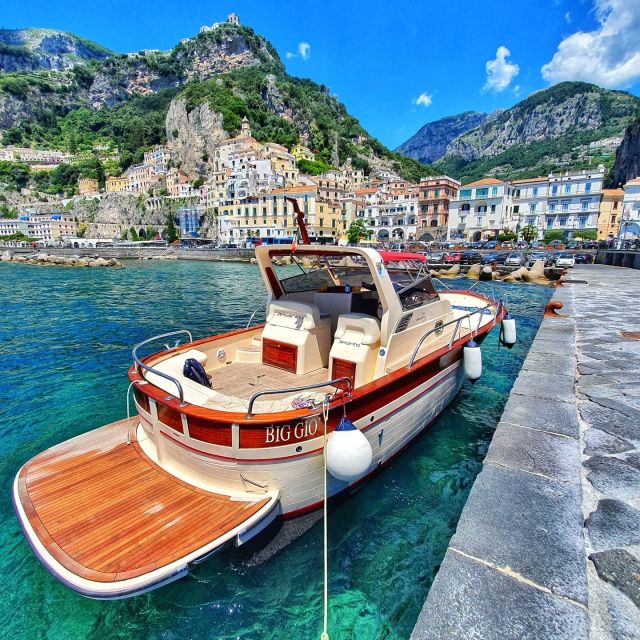 From Sorrento: Positano and Amalfi Boat Trip with Transfer - Cruising past Punta Campanella, the Sirenuses, and Fiordo di Furore