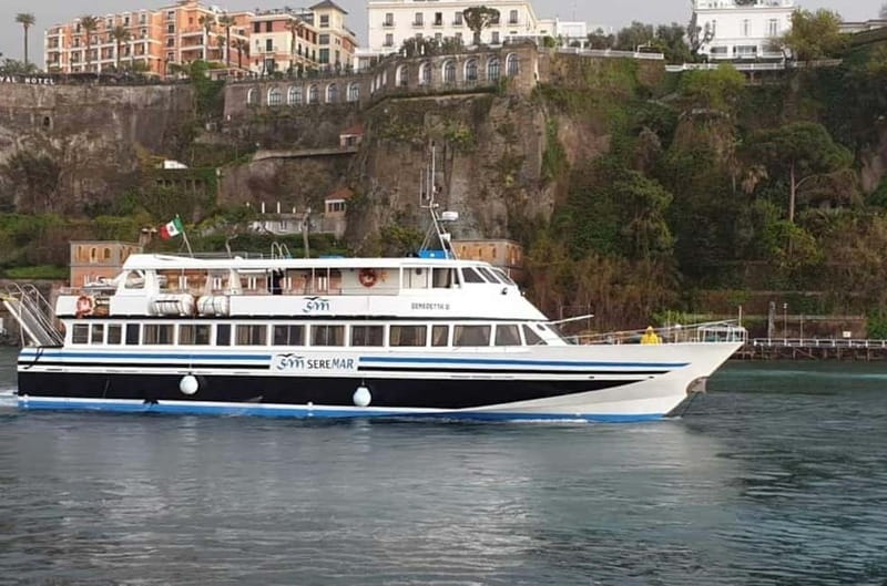 From Sorrento: Positano Mini Cruise - The sea ride: Sorrento to Positano in about 70 minutes