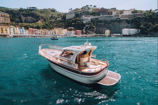 Full-Day Amalfi Coast Private Boat Tour from Sorrento or Positano - From Sorrento Coast: Roman ruins, Saracen towers, and bays