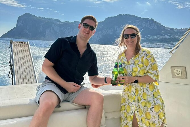Full Day Private Boat Tour to Capri from Sorrento Coast - Comfort and extras on board: what’s actually included