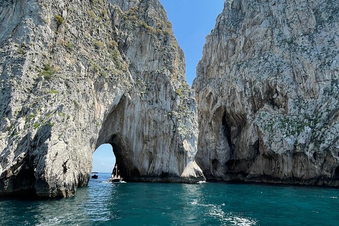 Full day private boat tour to the Island of Capri - Spiaggia di Tordigliano: your quieter nature stop near Positano