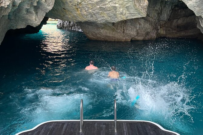 Full day private boat tour to the Island of Capri - Li Galli: the Positano-facing swim that resets your day