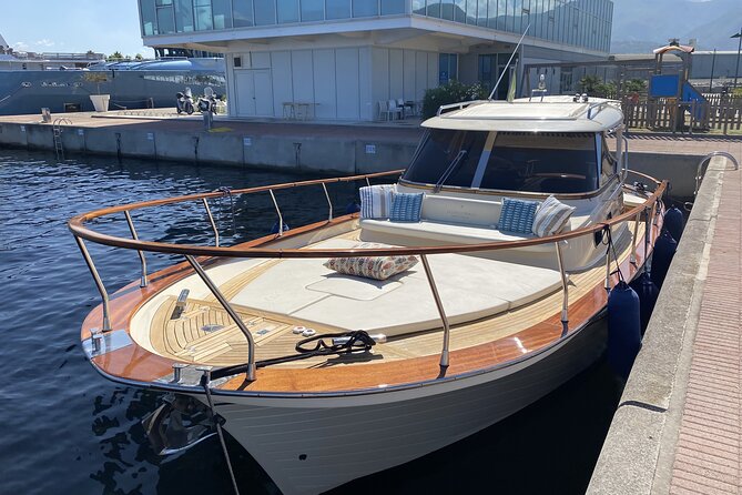 Full-Day Private Capri Cruise from Sorrento - The Boat and Crew: New Gozzo, Serious Safety, Friendly Service