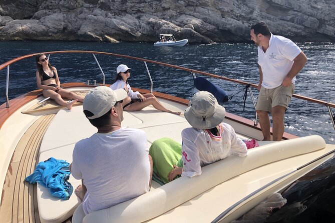 Full-Day Private Capri Cruise from Sorrento - Cala di Mitigliano: Calm Water Time Farther From the Coast
