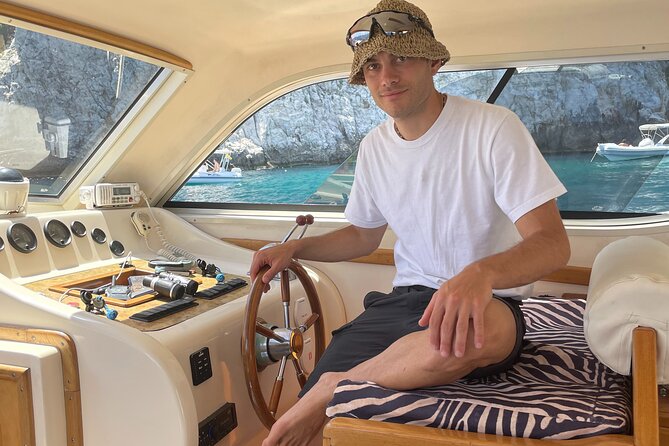 Full-Day Private Guided Boat Tour in Capri - Onboard comfort: snacks, drinks, scuba gear, and the GoPro
