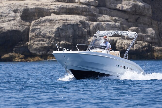 Full Day Private Tour from Sorrento to Capri by speedboat - White Grotta and Green Cave: quick cave stops with real character