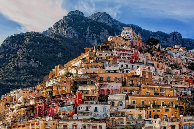 Grand Tour of 10 hours: Amalfi coast, Sorrento & Pompeii ruins - Optional coast stops: ceramics, limoncello, olive oil, marquetry, and the Emerald Grotto