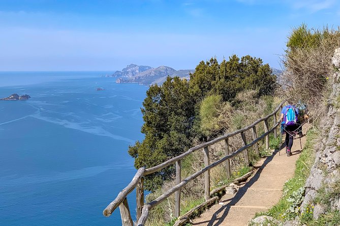Half-Day Private Amalfi Coast Path of the Gods Hike with Lunch - Nocelle and the end toward Positano, lunch with a view