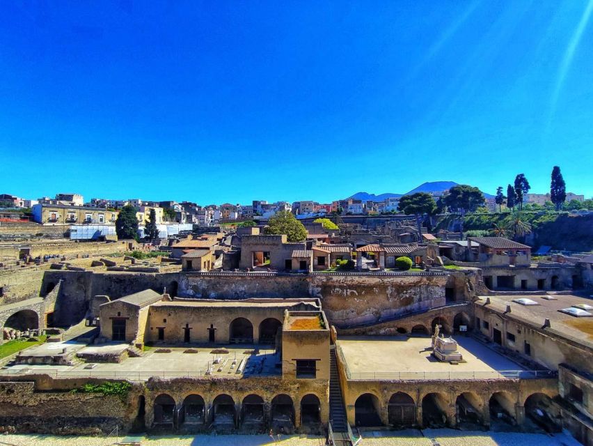 Herculaneum with an Archaelogical Guide & Ticket - Sorrento pickup and the 08:00 reality check
