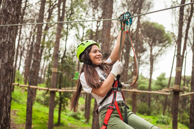 Ischia Adventure Park - Your Course Options: Walkways, Bridges, Tunnels, and Zip Lines