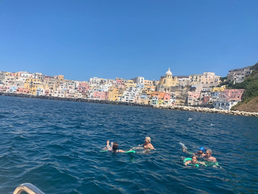 Ischia and Procida Private Day Cruise : From Sorrento - Baths of Queen Giovanna and beach dips: when swimming stops matter most