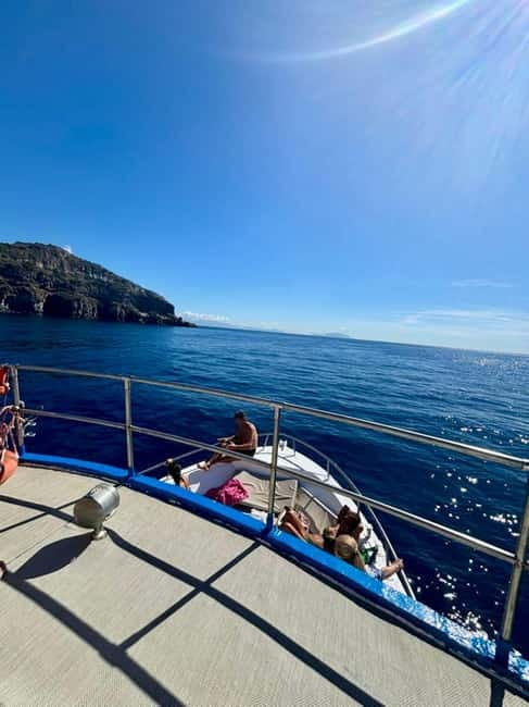 Ischia: Boat tour with swimming stops and lunch on board - Citara and Sorgeto: scenic passes that actually help you understand the island