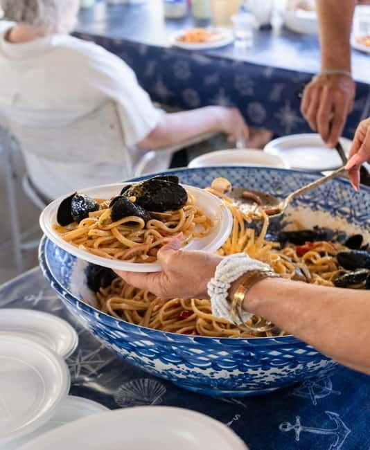 Ischia: Boat tour with swimming stops and lunch on board - Maronti and Scarrupata: watch for the change in coastline feel
