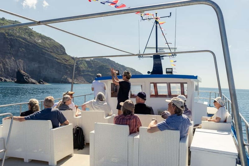 Ischia: Boat tour with swimming stops and lunch on board - San Pancrazio and the Green Grotto swim inside