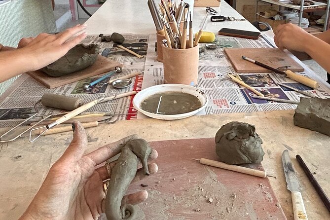 Ischia: Clay Modelling Short Pottery Workshop - The 90 minutes: from clay basics to making something you can actually use