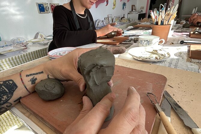 Ischia Full Pottery Workshop - Decorating and Painting: Learning Techniques, Not Just Copying