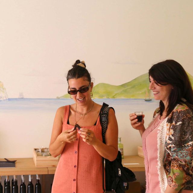 Ischia: Private Distillery Tour and tasting with the Artisan - The open-air distillery area and the copper pot still