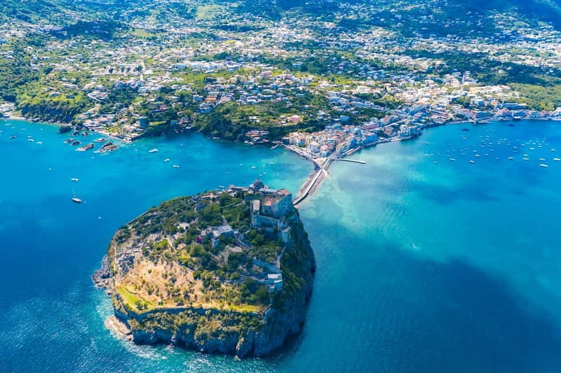 Ischia: The Most Beautiful Boat Excursion In Ischia - South toward Sant’Angelo: Cava Scura and a chance to walk