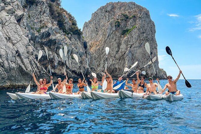 Kayak tour in Capri between caves and beaches. Photos included. - Key Highlights You Will Care About
