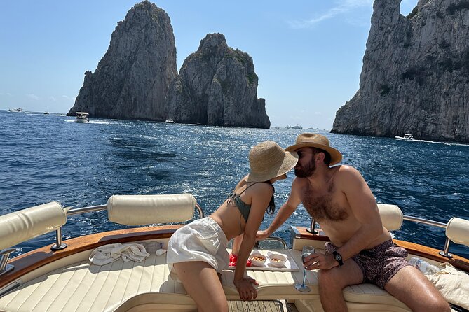 Luxury private boat tour to Capri and Blue Grotto on Gozzo 32 ft - Quick Highlights You Should Know