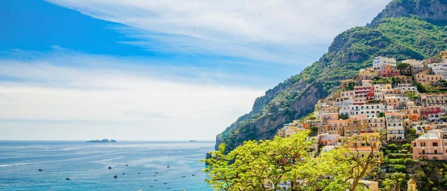Naples: Amalfi Coast, Sorrento and Pompeii Day Trip - Stazione Marittima and the Road to Positano