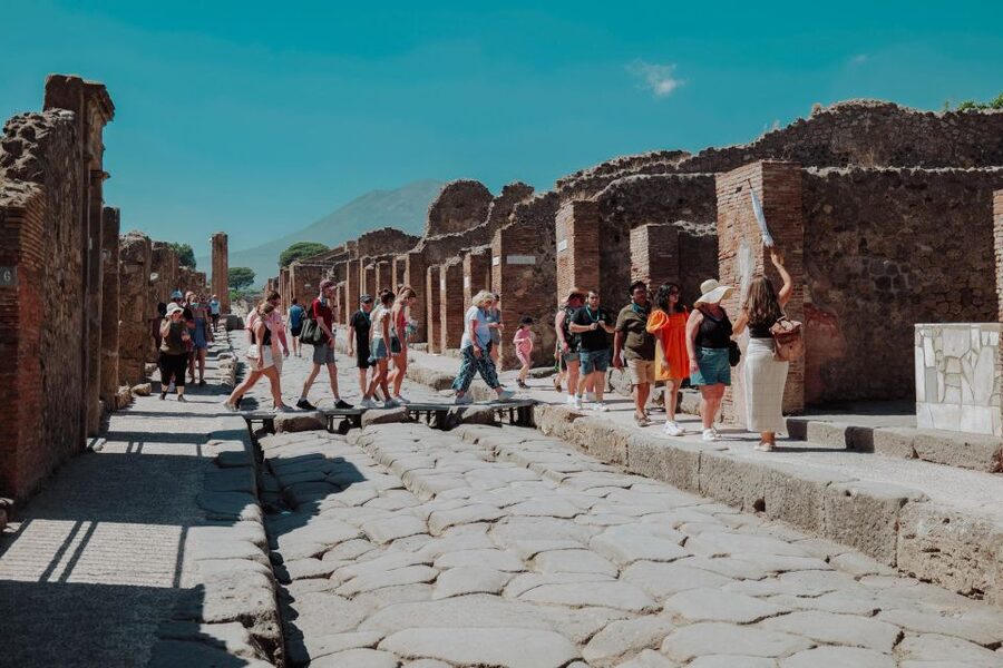 Naples: Pompeii and Mount Vesuvius Entry Tickets and Tour - The Vesuvius Hike: 30 Minutes of Steep Walking to the Crater Route