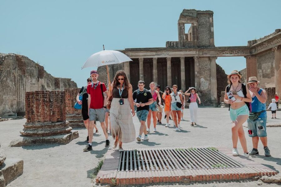 Naples: Pompeii and Mount Vesuvius Entry Tickets and Tour - At the Crater Rim: Panoramas Over Naples, Capri, Ischia, and More