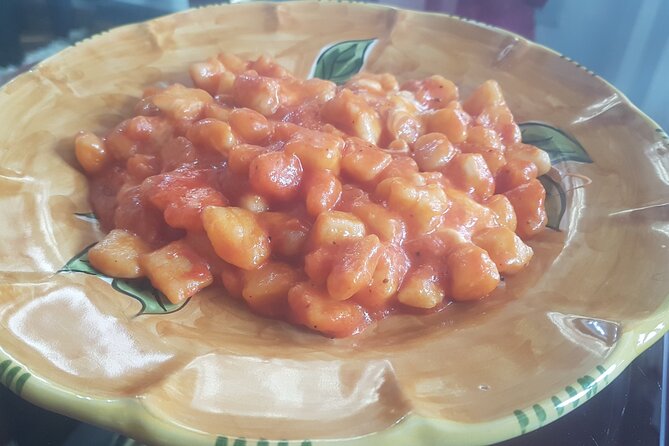 Naples Small-Group Homemade Neapolitan Gnocchi Cooking Class - Bruschetta Starter With Olive Oil and Cherry Tomatoes
