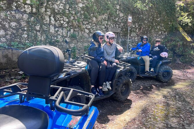 Off-Road ATV - Quad Adventure on Mount Faito from Sorrento - Santa Maria del Castello: Positano views early on