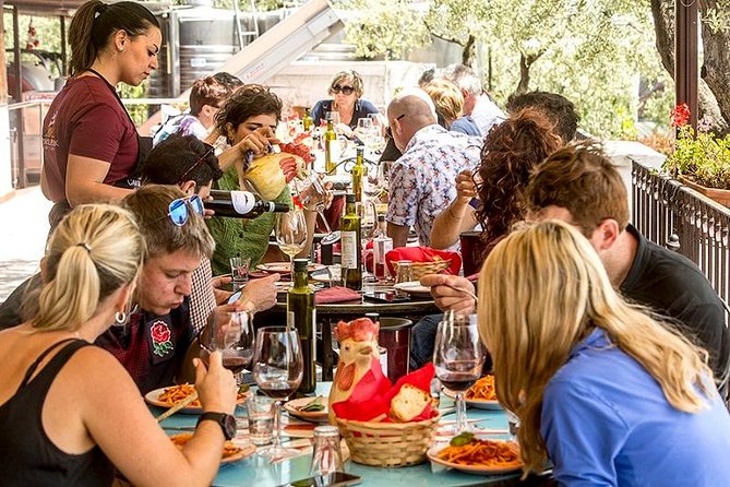 Organic Wine Tasting & Lunch on Vesuvius with Transfer from Sorrento Peninsula - Lunch on the Winery Terrace, Neapolitan Food with Vegan and Vegetarian Choices