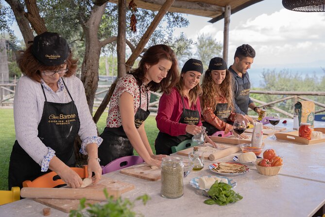 Pasta and Pizza Master Class with Pick Up in Sorrento - Getting dessert right: coffee tiramisu at 1:30 and limoncello making