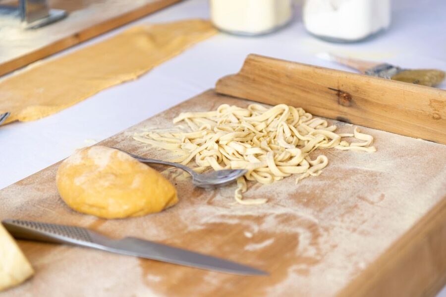 Pasta & Tiramisù: Cook, Lunch & Beach Day in Amalfi Coast! - Lunch With Your Own Food and Full-on Sea Views