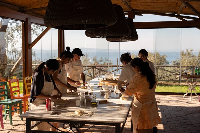 Pasta & Traditional Sorrento Cuisine with Pickup - 100% Hands On - The meal itself: you eat together, and you eat what you made