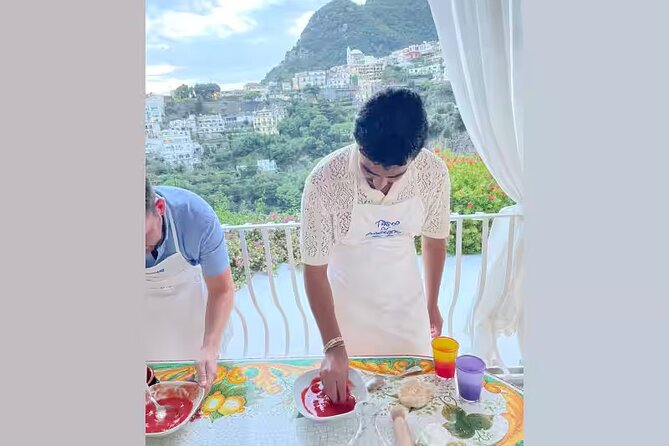 Pizza & Tiramisu with Stunning Positano Terrace Views by Cesarine - Your 3-Hour Flow: From Meeting at the Home to Eating Your Creations