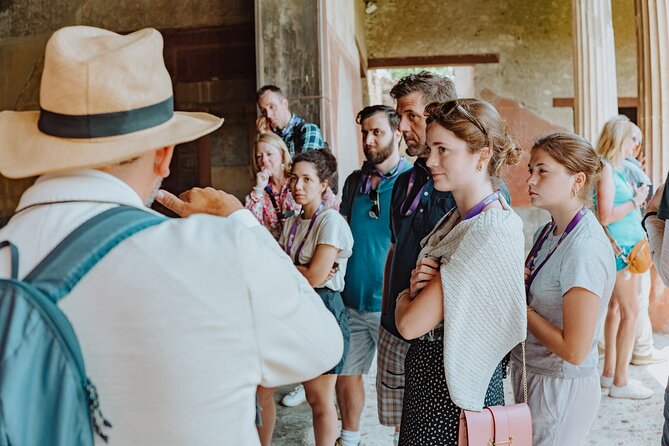 Pompeii Archaeological Small-Group tour for 15 people - End point: you finish inside the ruins, then roam