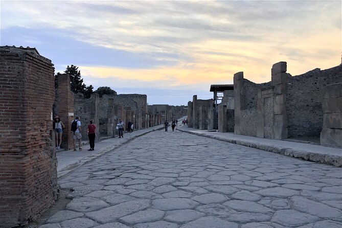 Pompeii from Afternoon to Sunset - Theaters in late light: entertainment with good photo timing