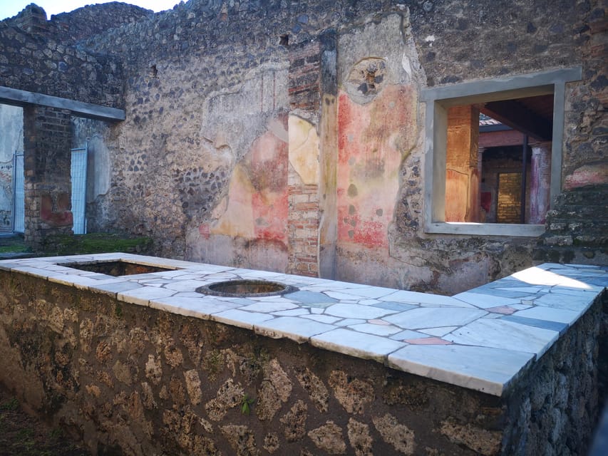 Pompeii: Guided Day Trip to Ruins and 2 Wineries Visits - From ruins to lunch and first tastings, with real food