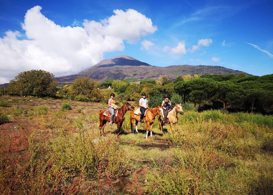 Pompeii: Ruins Tour and Mount Vesuvius Horseback Ride - Key points before you go