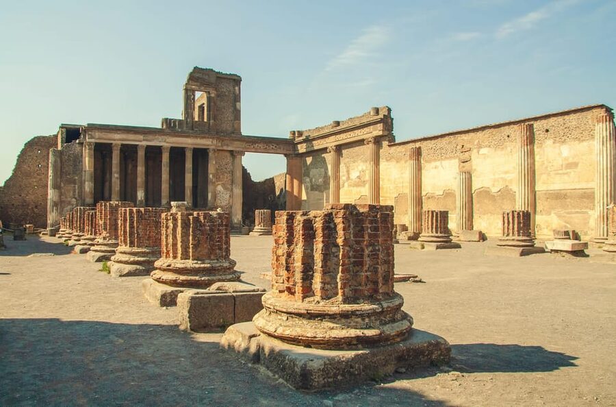 Pompeii: Small Group Guided Tour and Skip-the-Line Ticket - The walk to the Forum, where Pompeii feels like a town again