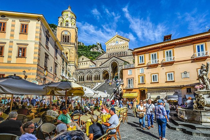 Positano, Amalfi and Ravello by Mercedes Van from Naples - Positano in One Hour: Iconic Streets, Best for Photos