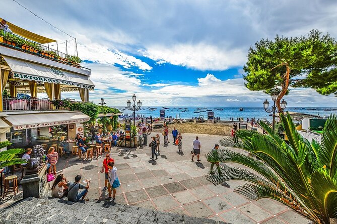Positano Amalfi and Ravello Small Group Tour from Sorrento - Starting in Sorrento: Piazza Angelina Lauro Setup That Saves Time