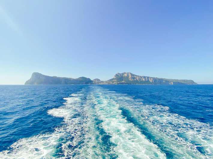 Positano: Capri and Blue Grotto Shared Boat Tour with Drinks - Key highlights worth knowing