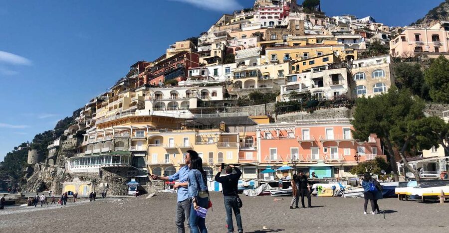 Positano: Old Town Walking Tour with Archaeologist Guide - Old Town paths, staircases, and that 13th-century fort