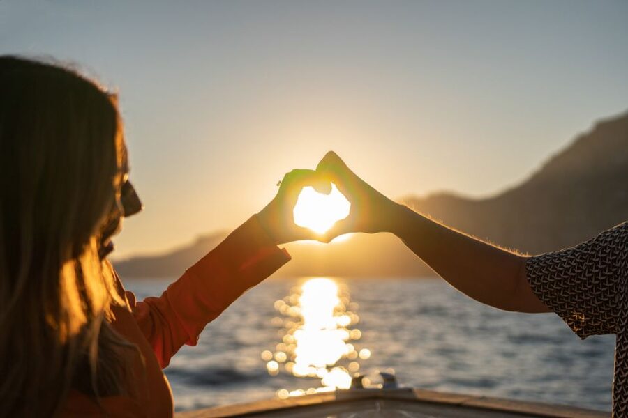 Positano: Private Sunset Boat Experience - Sailing Out Along Positano and Toward Praiano
